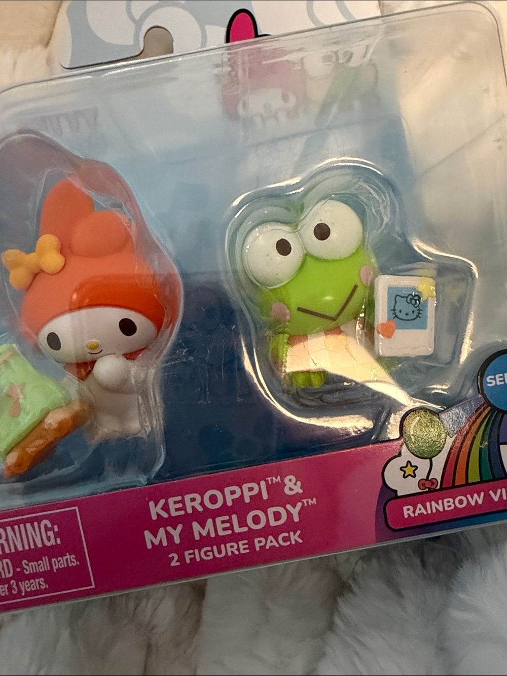Hello Kitty My Melody & Keroppi Figure Set - Orange & Green - Picture 2 of 5